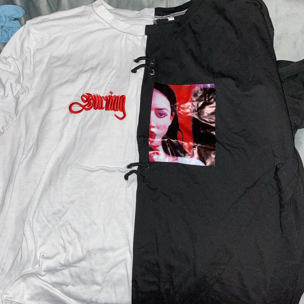 SHEIN Megan Fox/Burning Shirt